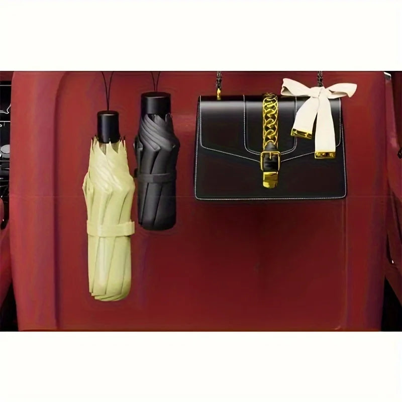 Car Seat Back Organizer – Hooks, Cup Holder & Storage Box