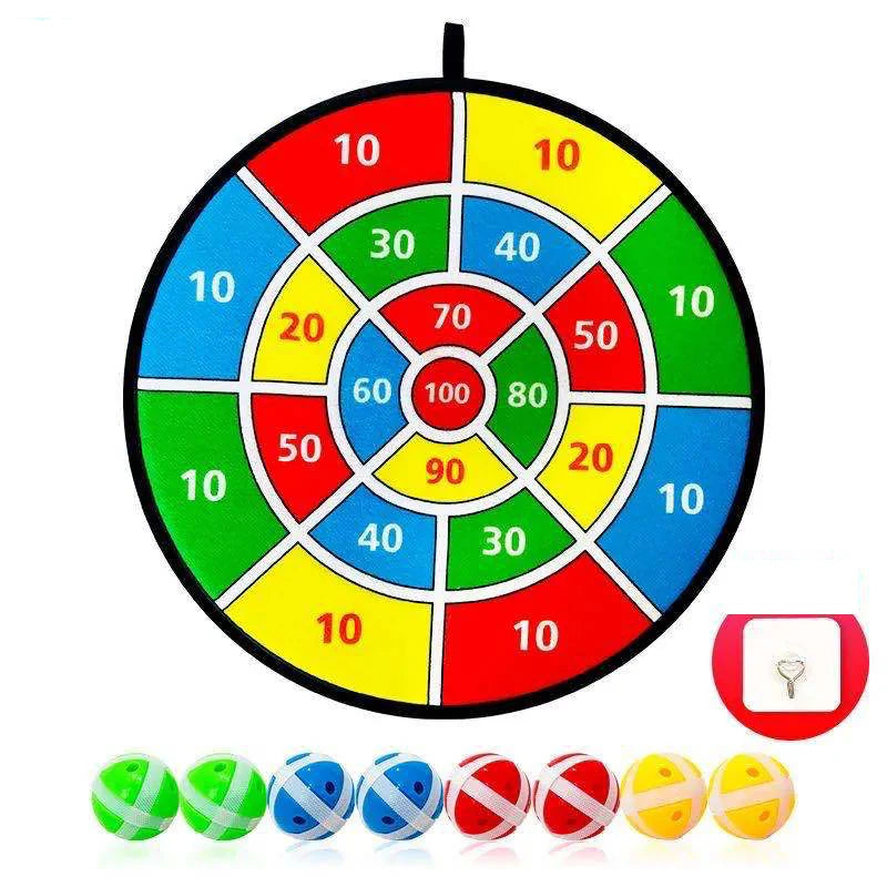 Kids Cartoon Safety Dart Board Set – Indoor & Outdoor Game