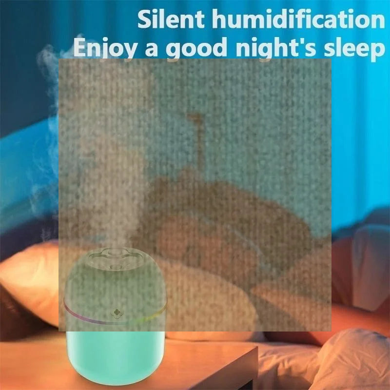 Gmarty Portable Nano Mist Humidifier – Ultra-Quiet Desktop
