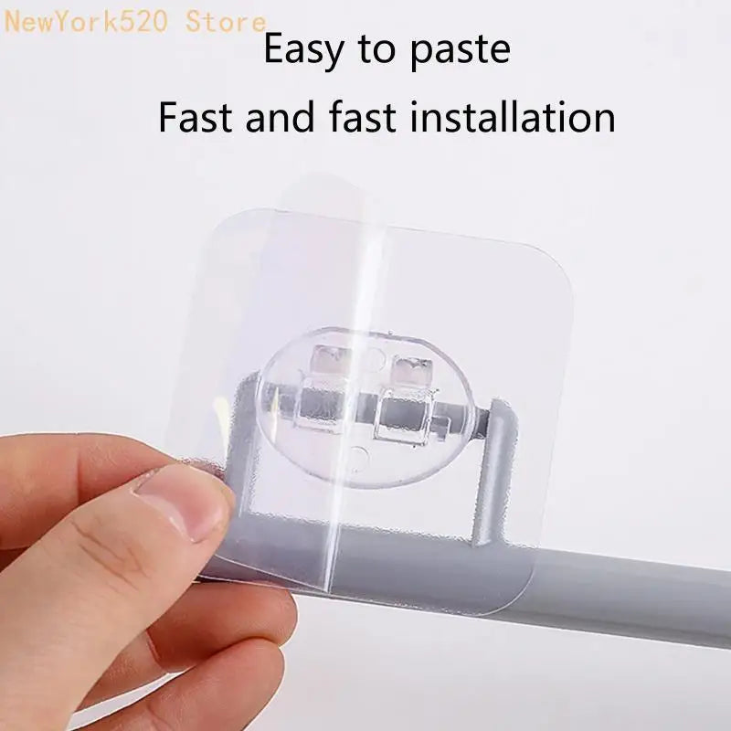 Wall Mounted Paper Towel & Roll Holder – No-Drill Adhesive