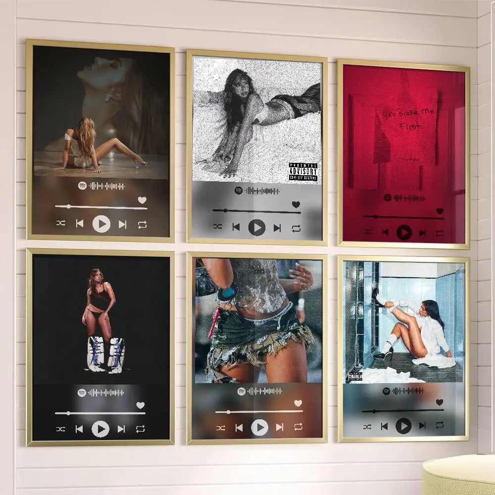 Tate McRae Poster Wall Art Print – Modern Home Décor