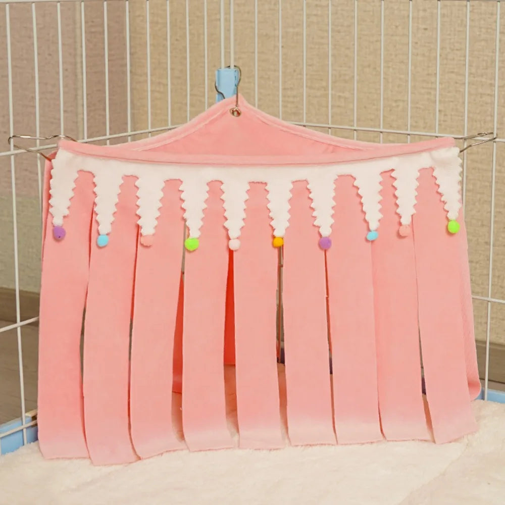 Fleece Corner Hideout for Guinea Pigs & Small Pets