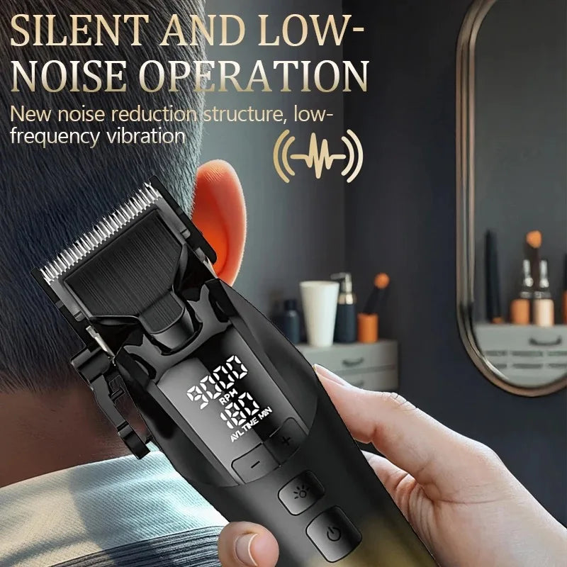 Kemei KM-1859 & 1858A Cordless Hair Clipper & Trimmer Set
