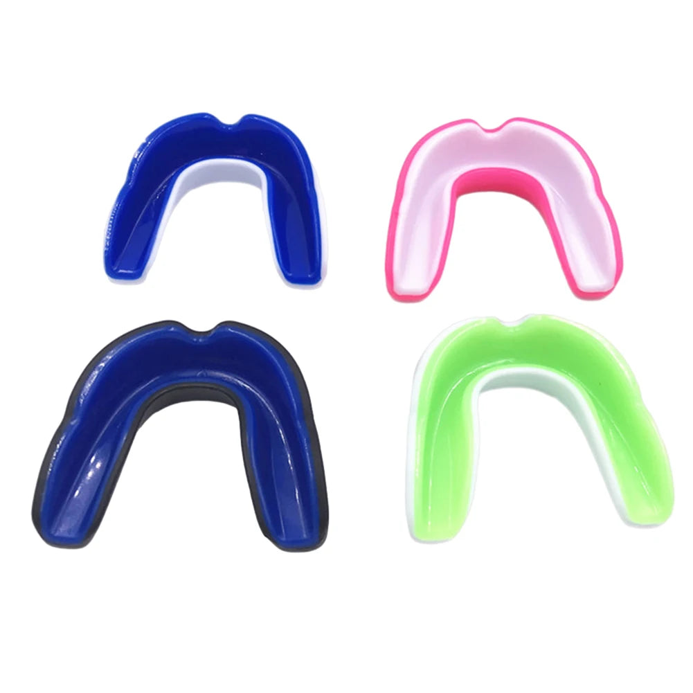 Sports Mouth Guard EVA Slim Fit Boxing MMA Football 4-Pack