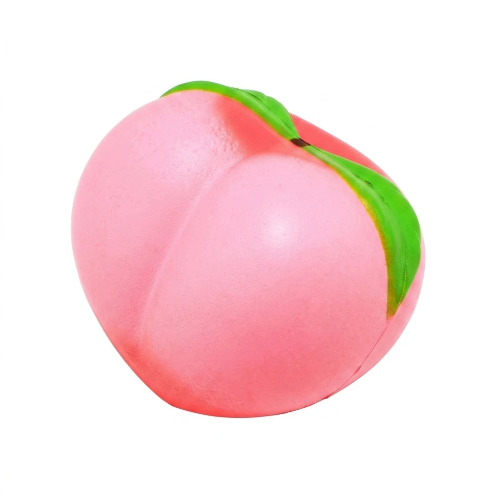 Peach Squeeze Toy Soft PU Slow Rebound Sensory Fidget Gift