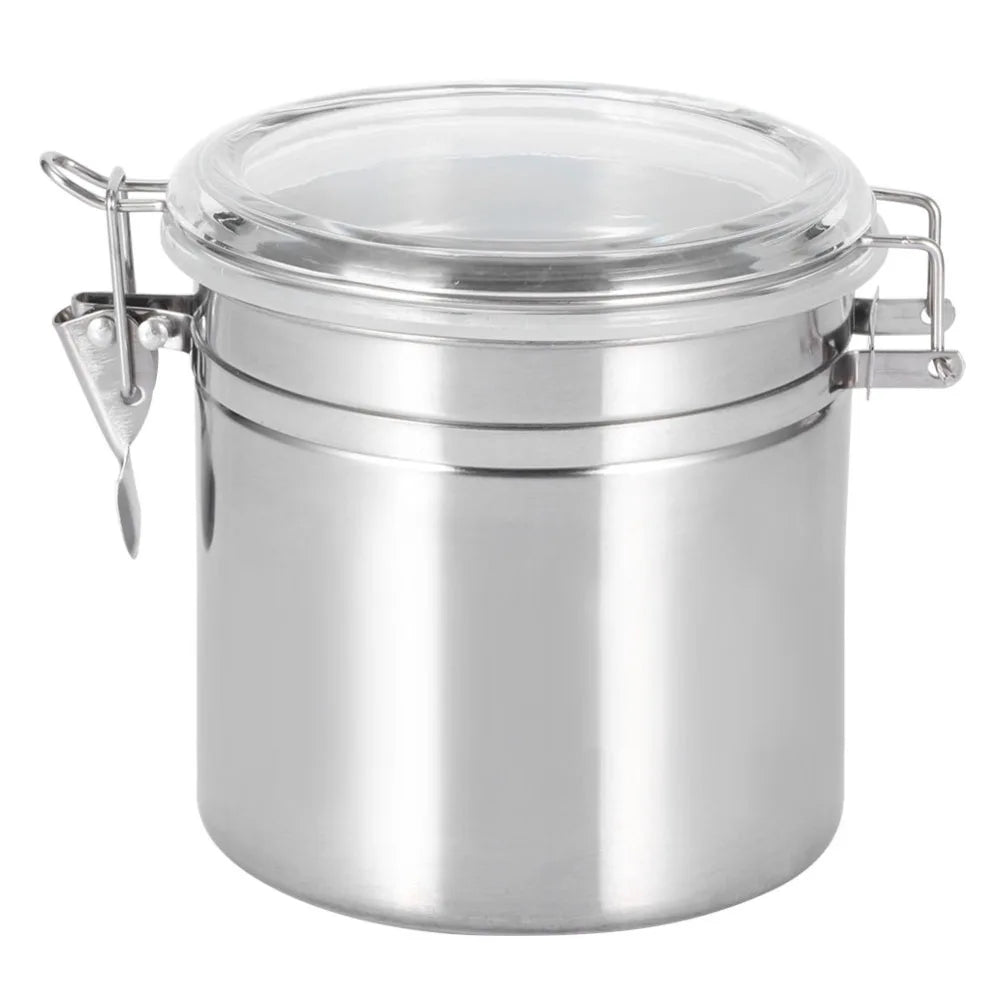 Stainless Steel Airtight Coffee Canister 750ml–1500ml | VIBE