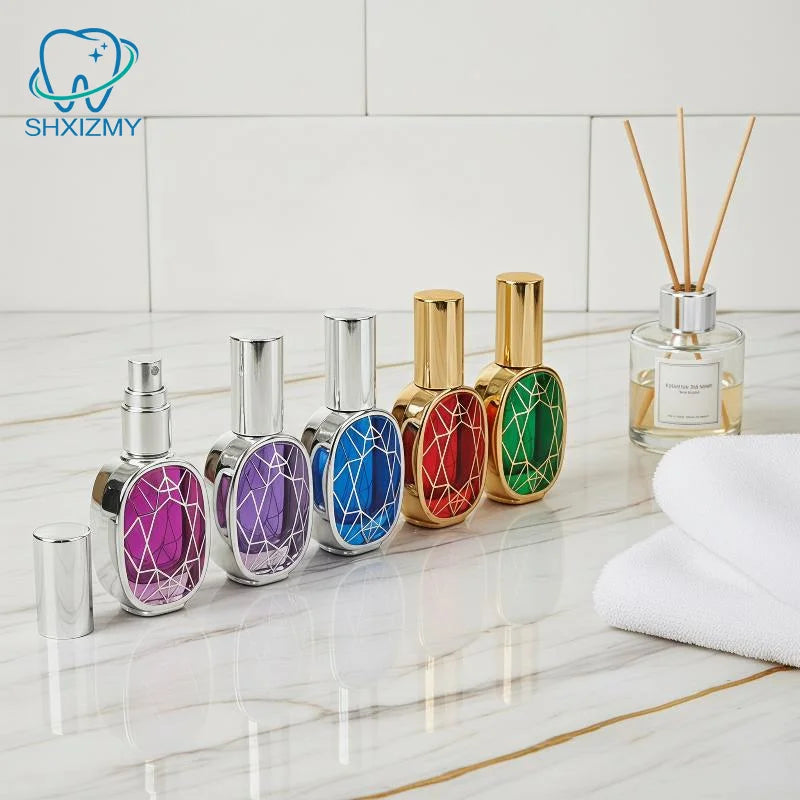 Refillable Glass Perfume Spray Bottle 15ml Travel Atomizer