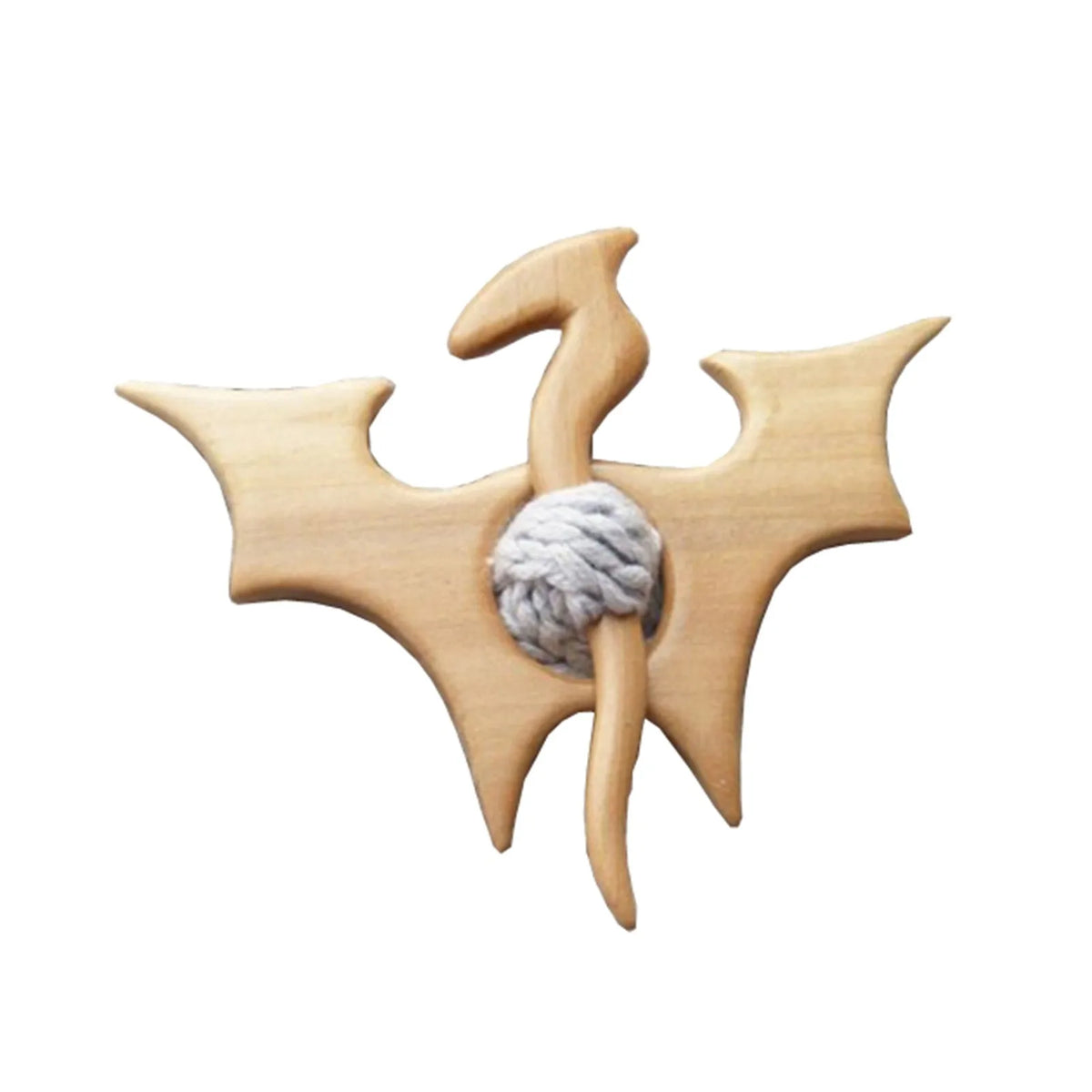 Handmade Wooden Animal Brooch – Cute Bear & Bird Fashion Pin