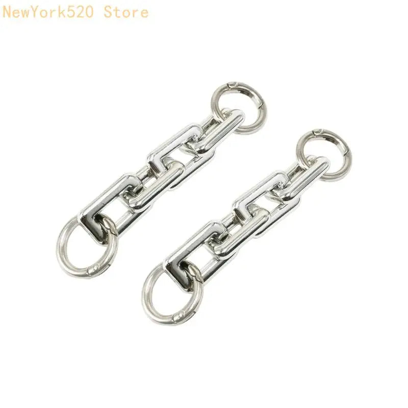 2-Pack PVC Purse Extender Chain for Handbag & Shoulder Bags