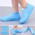 Silicone Waterproof Rain Shoe Covers – Non-Slip Overshoes M/L