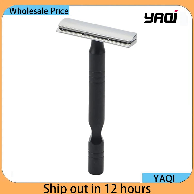 YAQI Excalibur Single-Edge Safety Razor – Chrome & Black