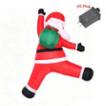 Giant Outdoor Christmas Inflatable Doll with LED Lights 120/180cm