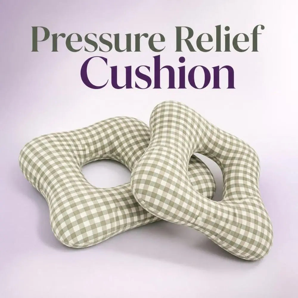 Soft Cotton Support Cushion – Breathable Portable Comfort Pad