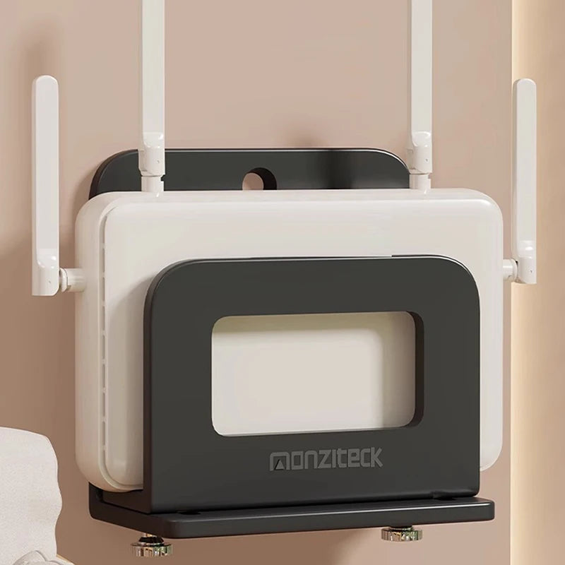 Adjustable Wall Mount for Router, Modem & TV Box