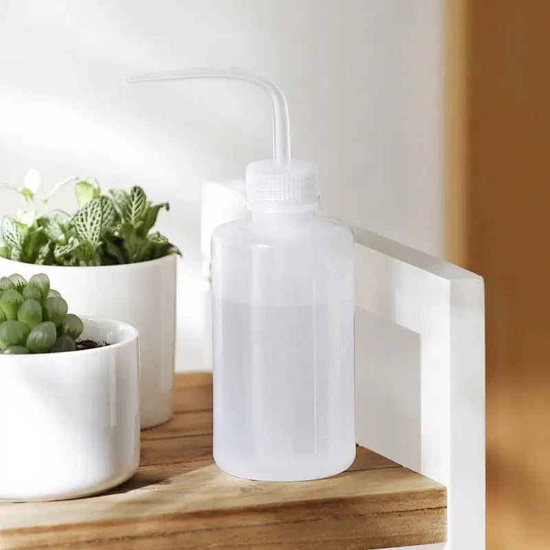 Squeeze Watering Bottle Long Curved Nozzle for Succulents