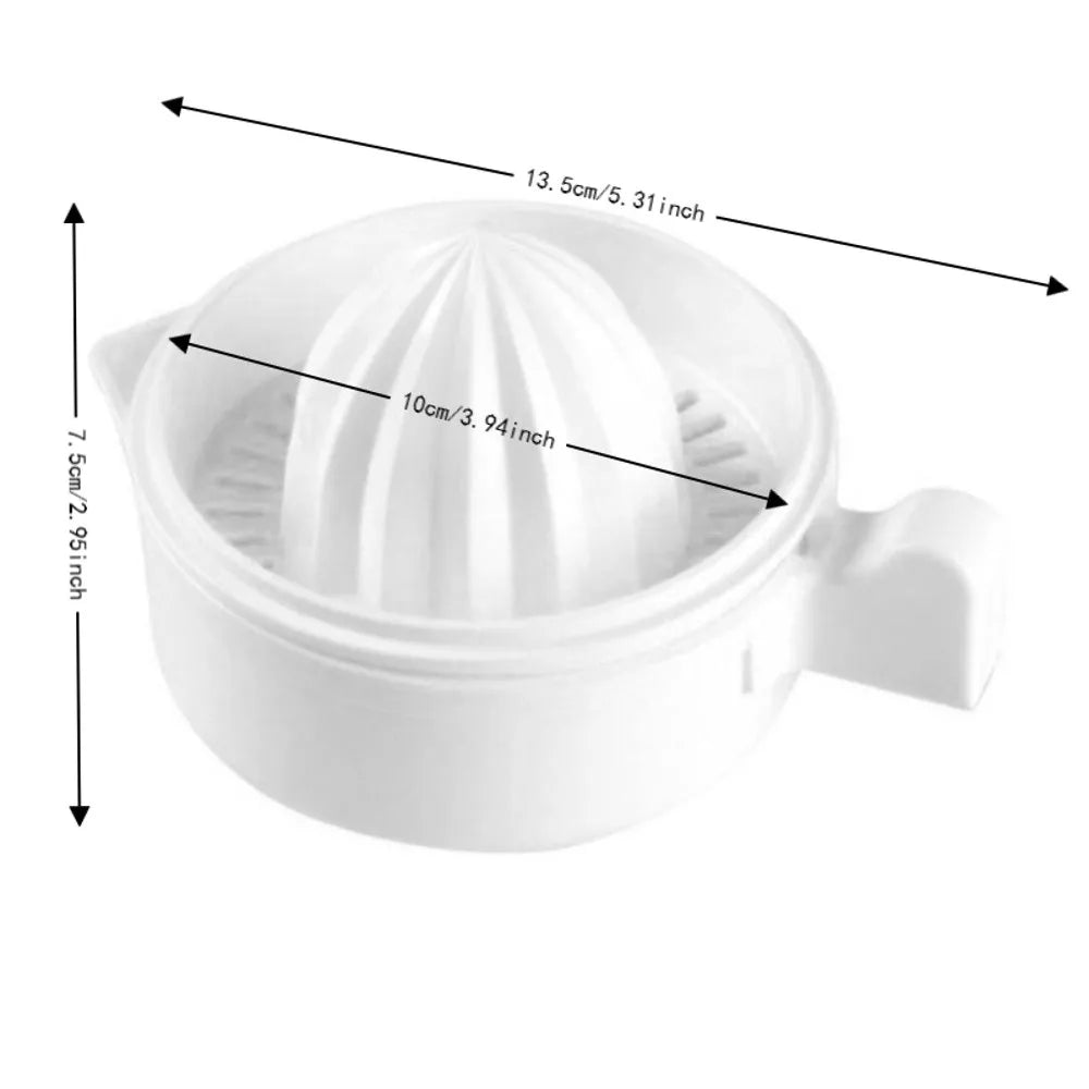 Portable Manual Citrus Juicer – Hand Press Lemon Squeezer