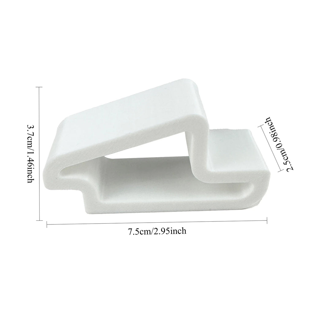 Door Window Stopper Plastic Anti-Collision Bumper 1/2/3 Pack