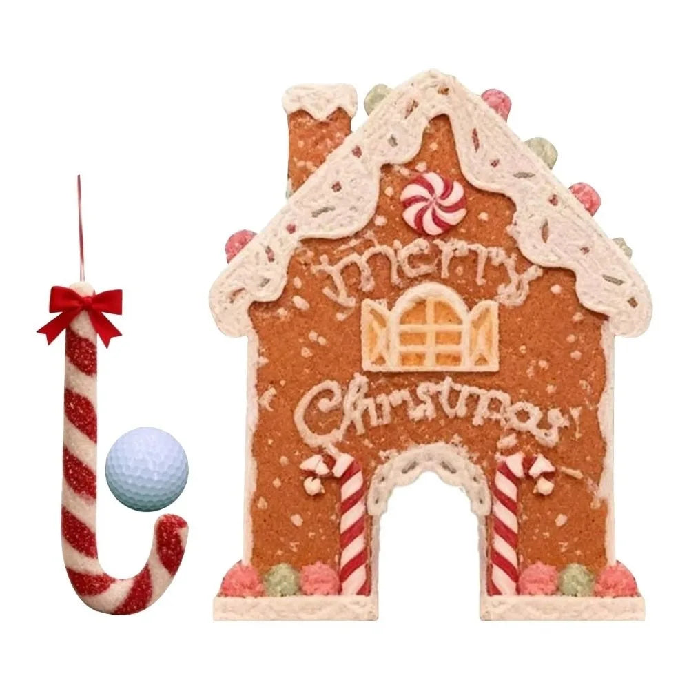 Gingerbread Mini Golf Game Set – Christmas Party Activity