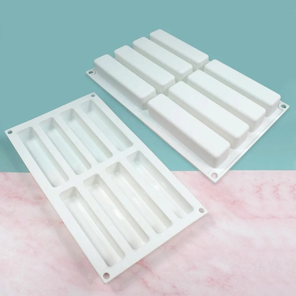 Silicone Cylinder Mousse Cake Mold – Non-Stick Baking Mold