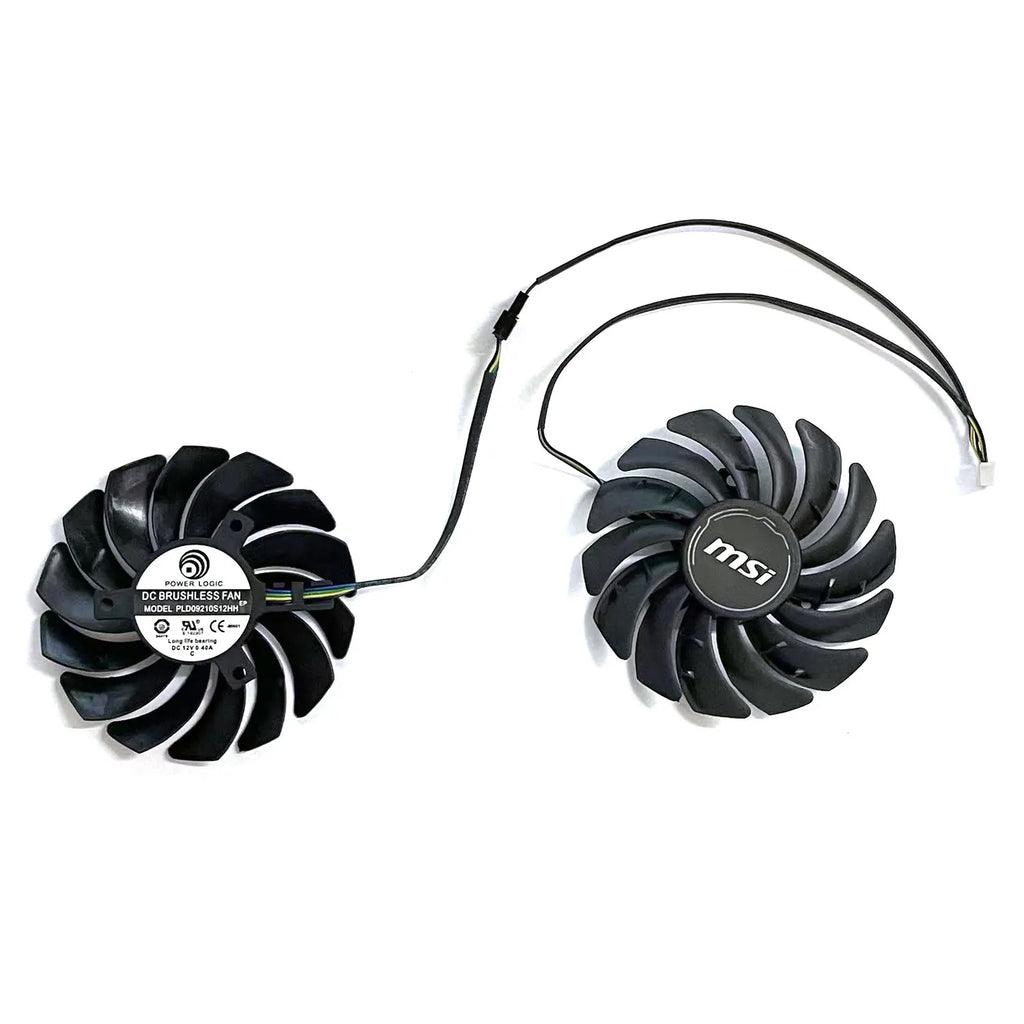 PLD09210S12HH GPU Fan for MSI RX 5700 Evoke GP OC Replacement