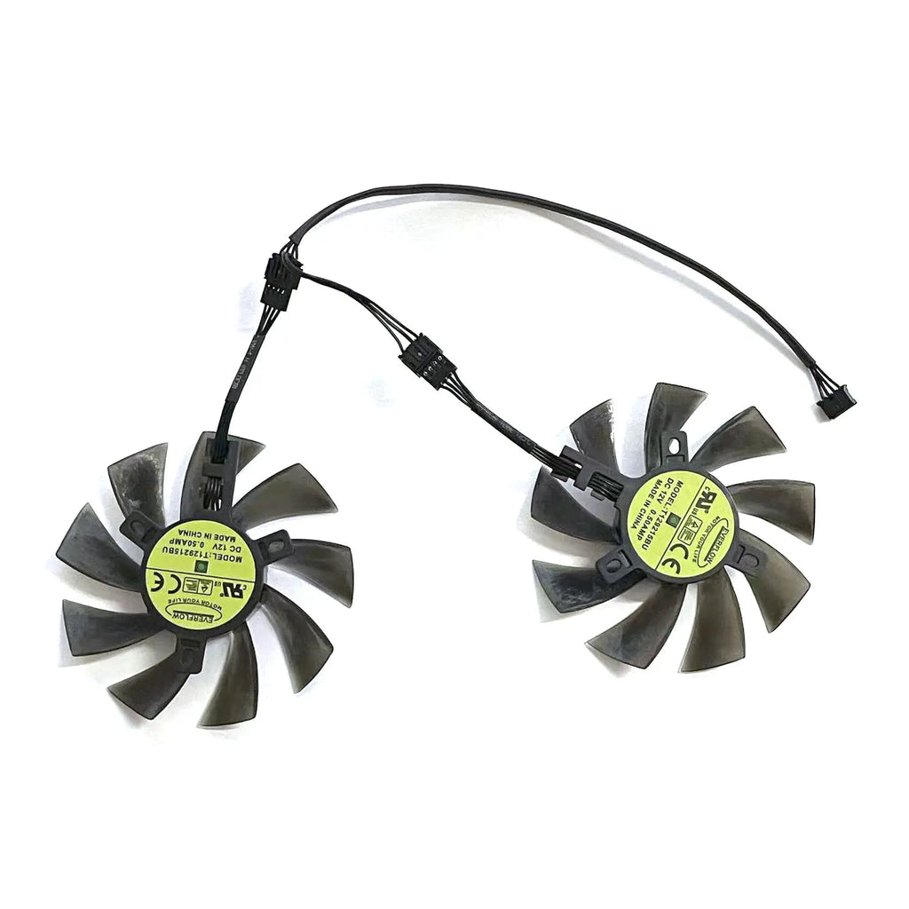 88mm GPU Fan T129215SU 4-Pin for Gigabyte RX 470/480/570/580/590