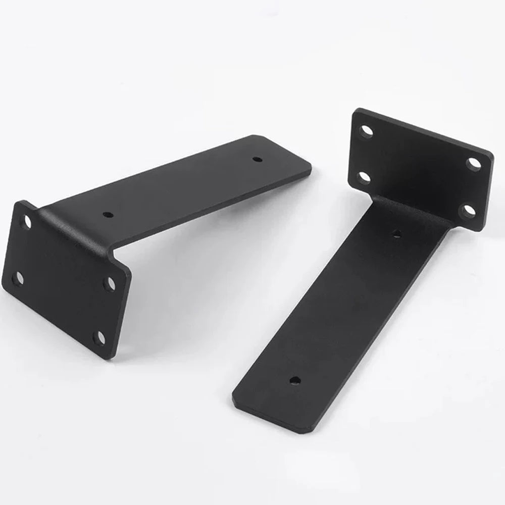 4MM Invisible Floating Shelf Brackets – Heavy Duty Wall L Brackets