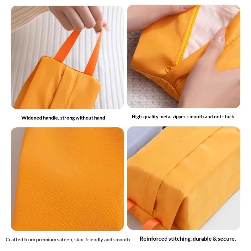 Waterproof Travel Bag Organizer for Underwear Socks & Cosmetics