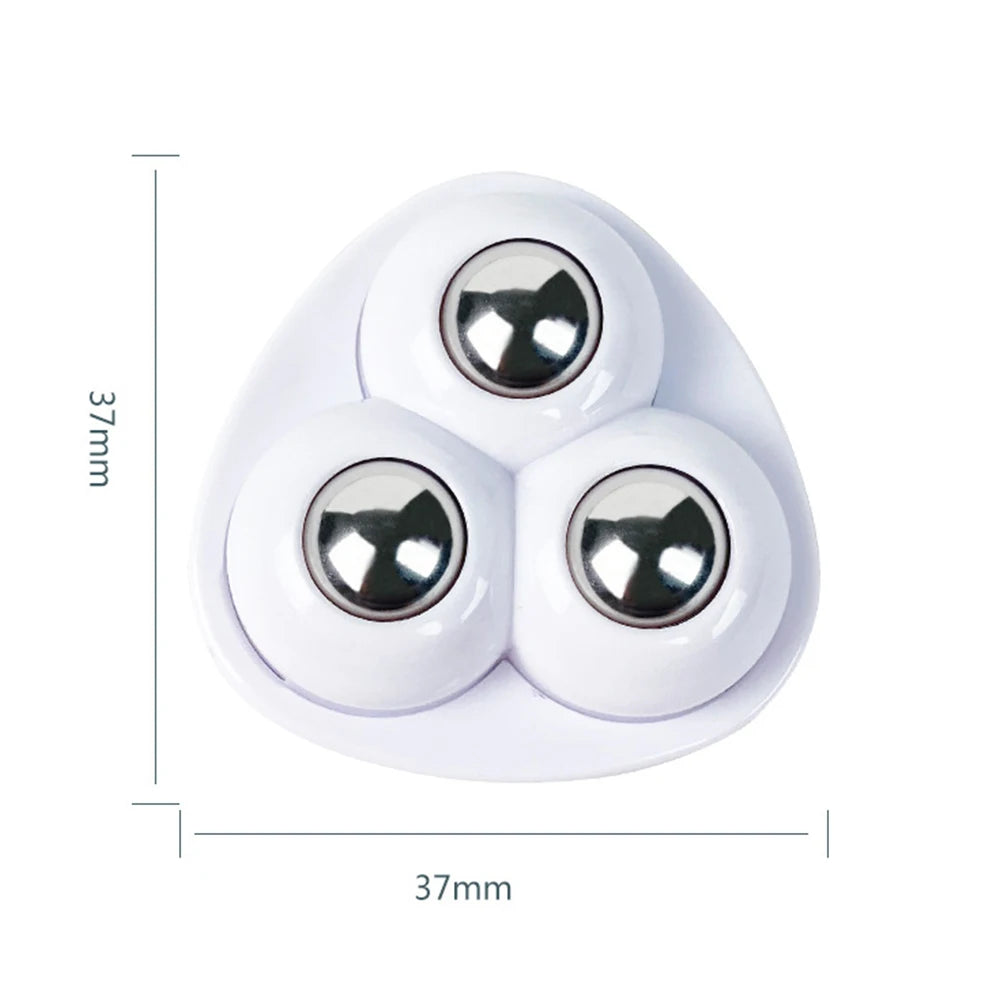 40-Pack Self-Adhesive 360° Swivel Caster Wheels – No Drill
