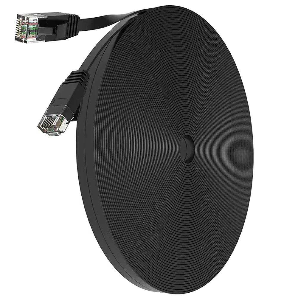 Cat6 Gigabit Ethernet Cable 1000Mbps RJ45 LAN Cord 0.5–30m