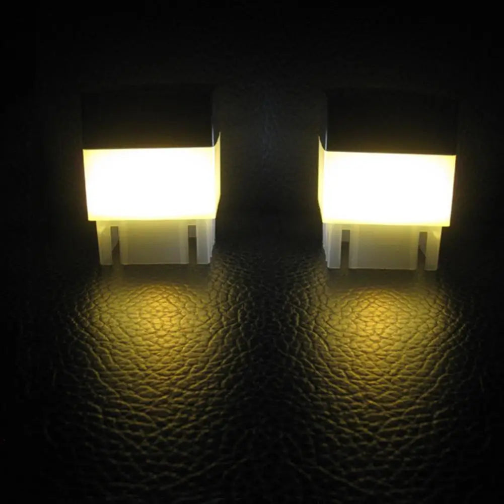 Solar LED Fence Post Light – Waterproof Outdoor Garden Lamp