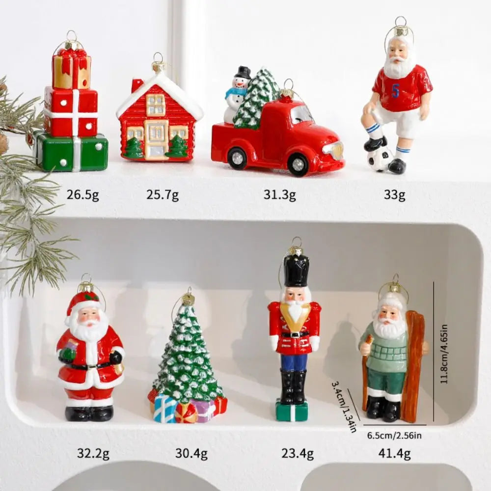 Christmas Tree Hanging Ornaments – Multiple Festive Styles