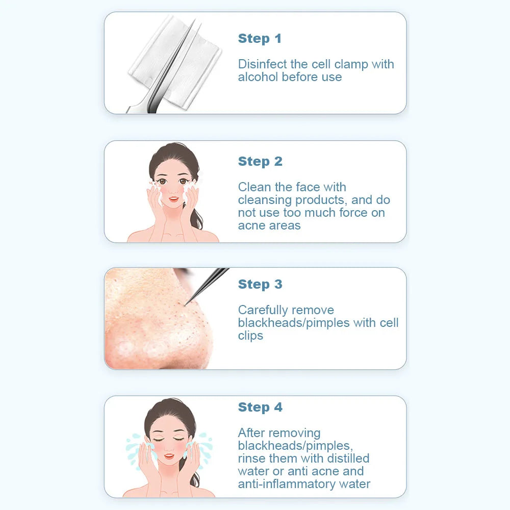 7-Piece Blackhead Removal Facial Cleansing Tool Kit