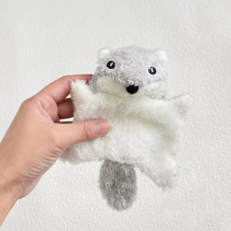 Ringing Plush Cat Toy – Interactive Bite-Resistant Kitten Toy
