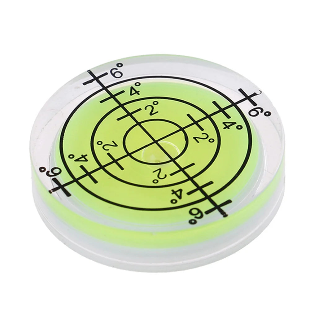 32x7mm Round Bullseye Bubble Spirit Level – High Precision