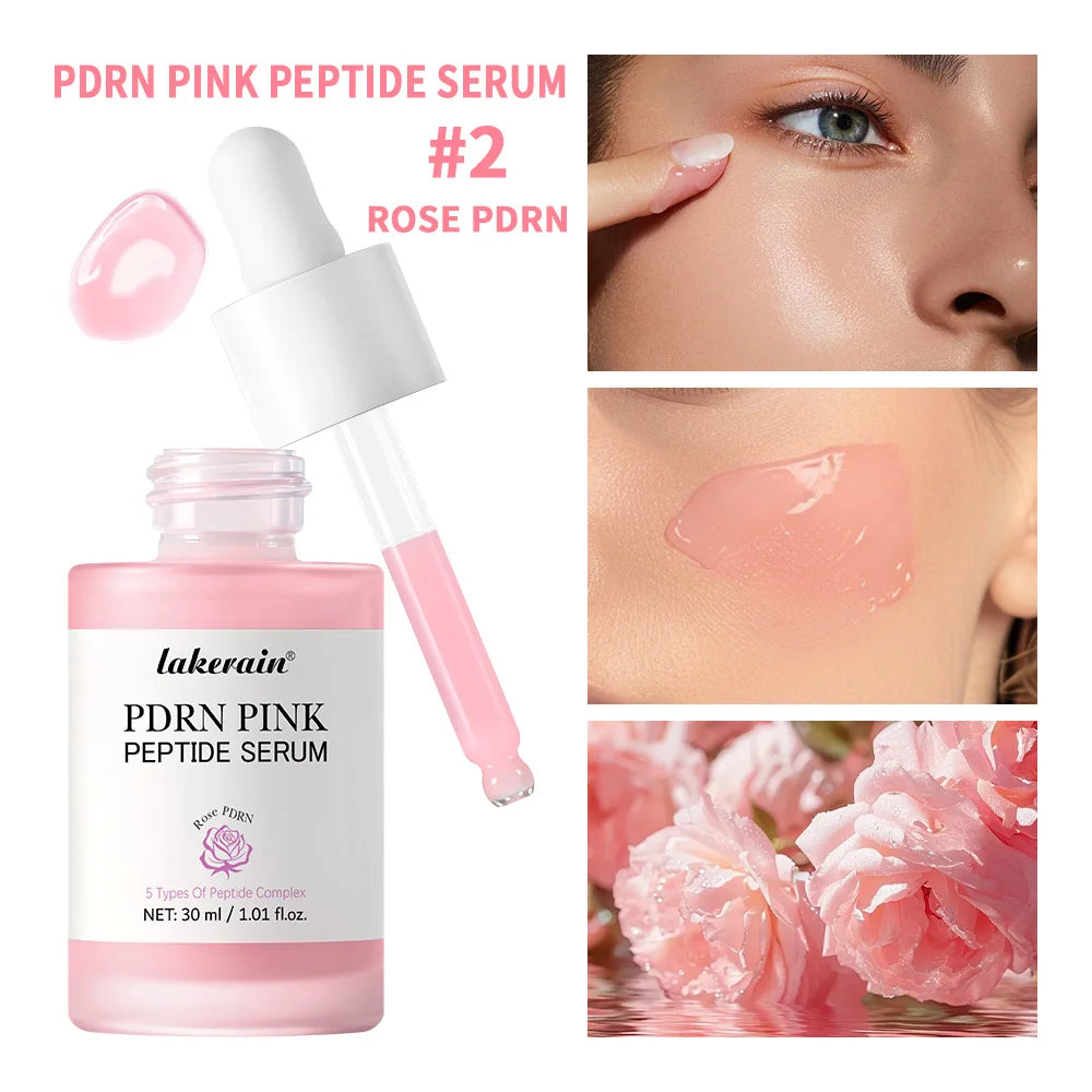 PDRN Pink Peptide Glow Serum – Salmon DNA Korean Skincare