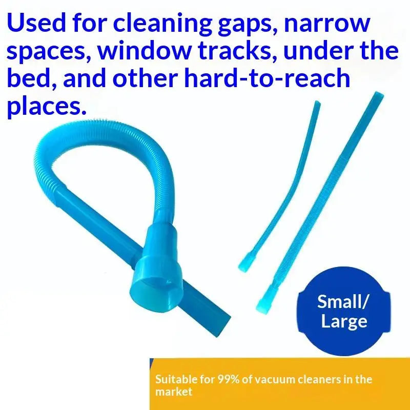 Flexible Vacuum Crevice Tool – Universal Long Reach Kit
