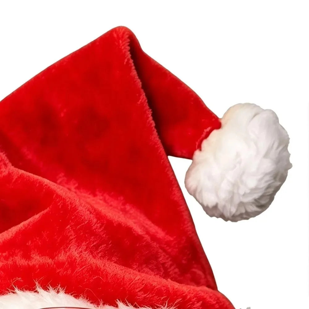 Novelty Santa Hat with Wine Glass Holders | Christmas Party Hat
