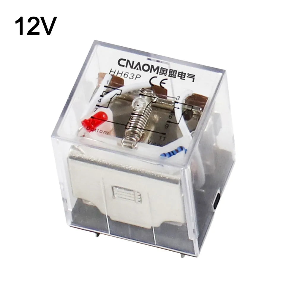 HH62P DPDT Power Relay 12V/24V/220V – 10A Universal Mini Relay