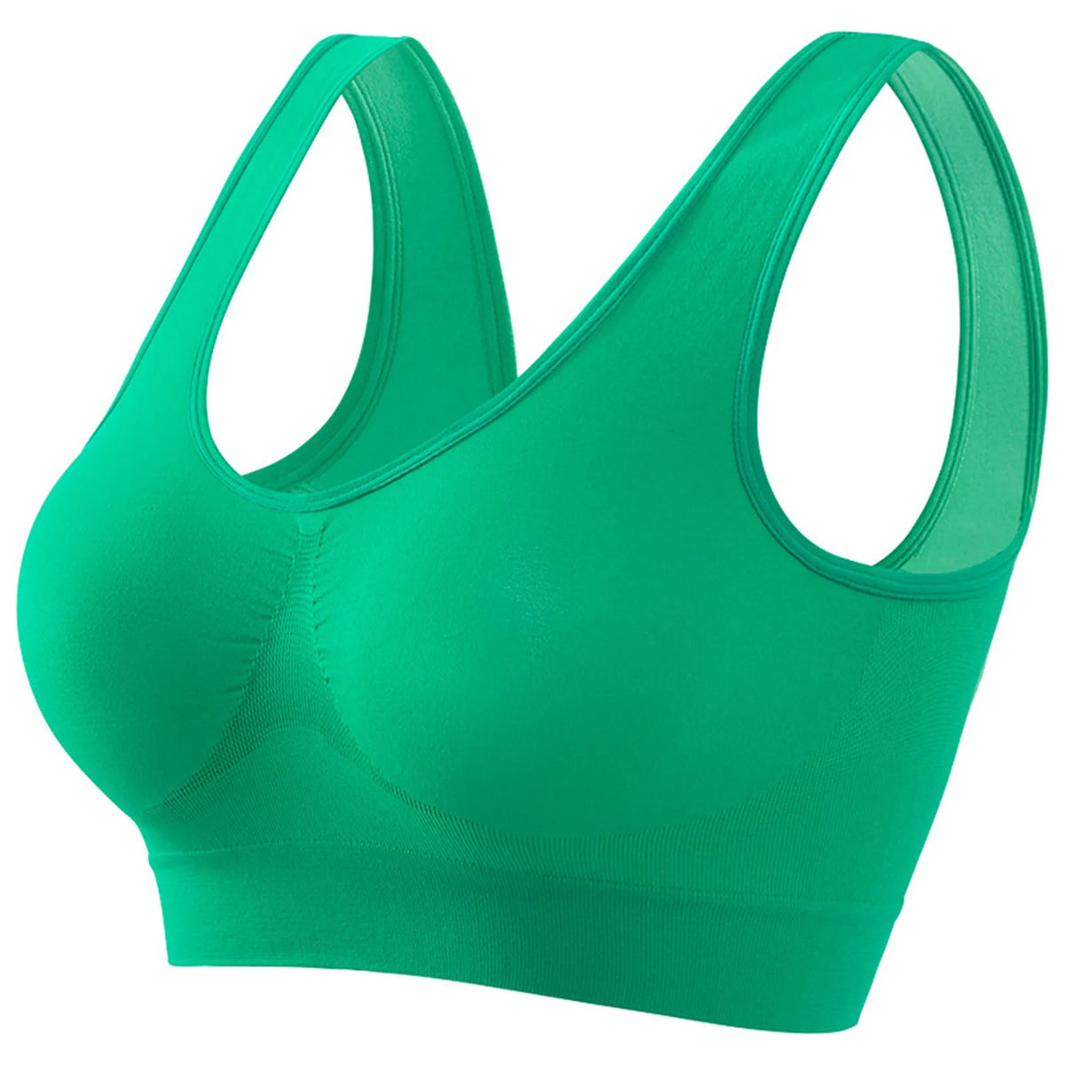 Women's Seamless Wireless Bra Sports Crop Top S–5XL