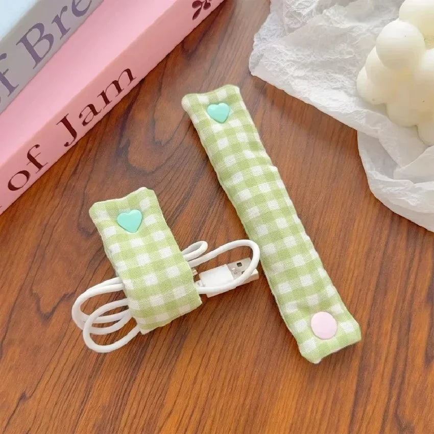 Cute Reusable Fabric Cable Organizers – Pack for All Cords