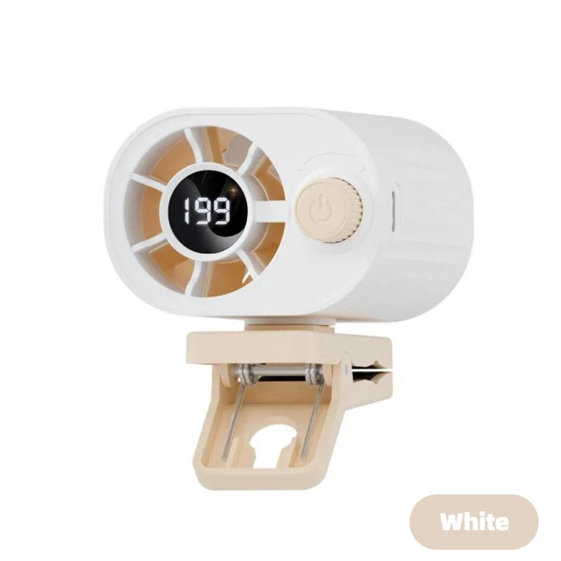 VIBE Clip-On Mini Air Cooler Fan – Bladeless & Portable