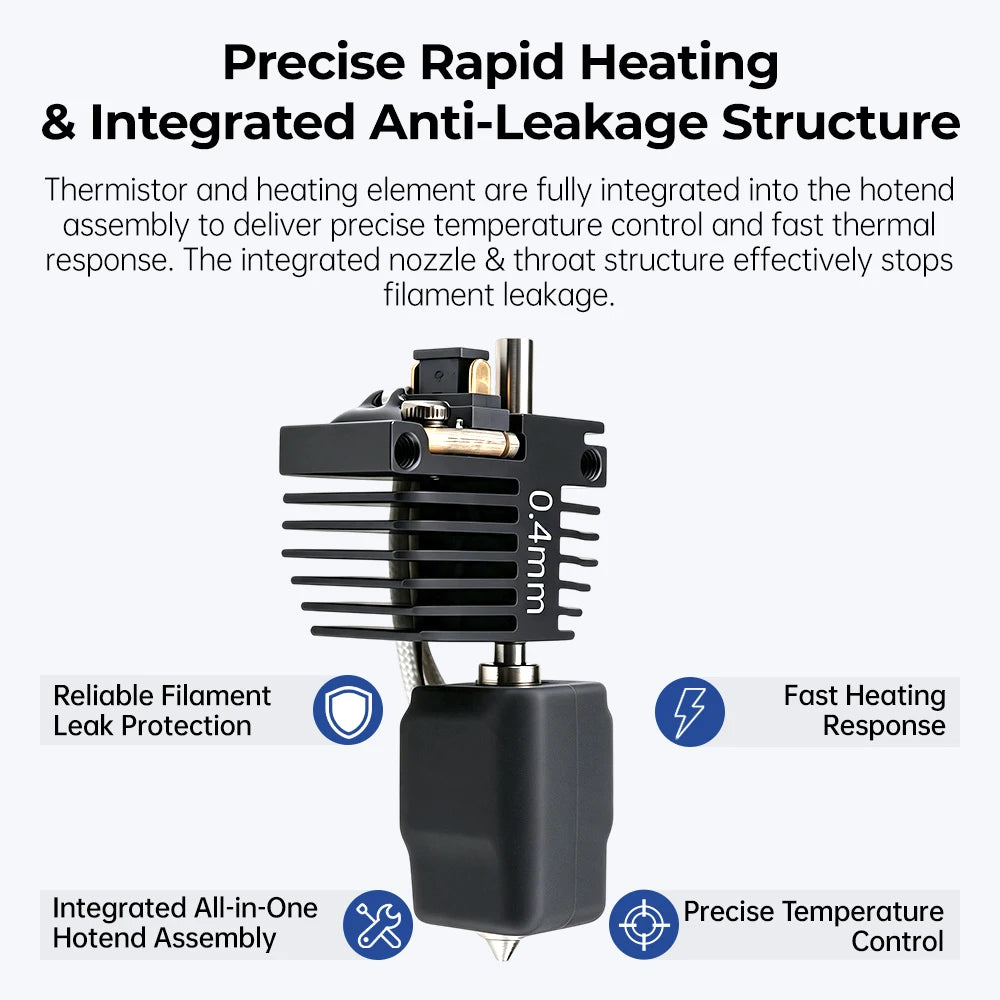 Flashforge Creator 5 / 5 Pro Hotend Nozzle Quick-Swap Kit