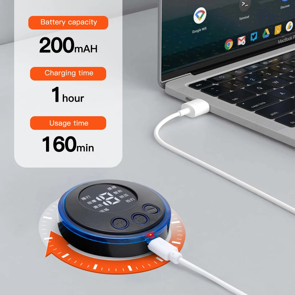 OREADEX EMS Hip Massager – 8 Modes, 19 Levels Body Toner