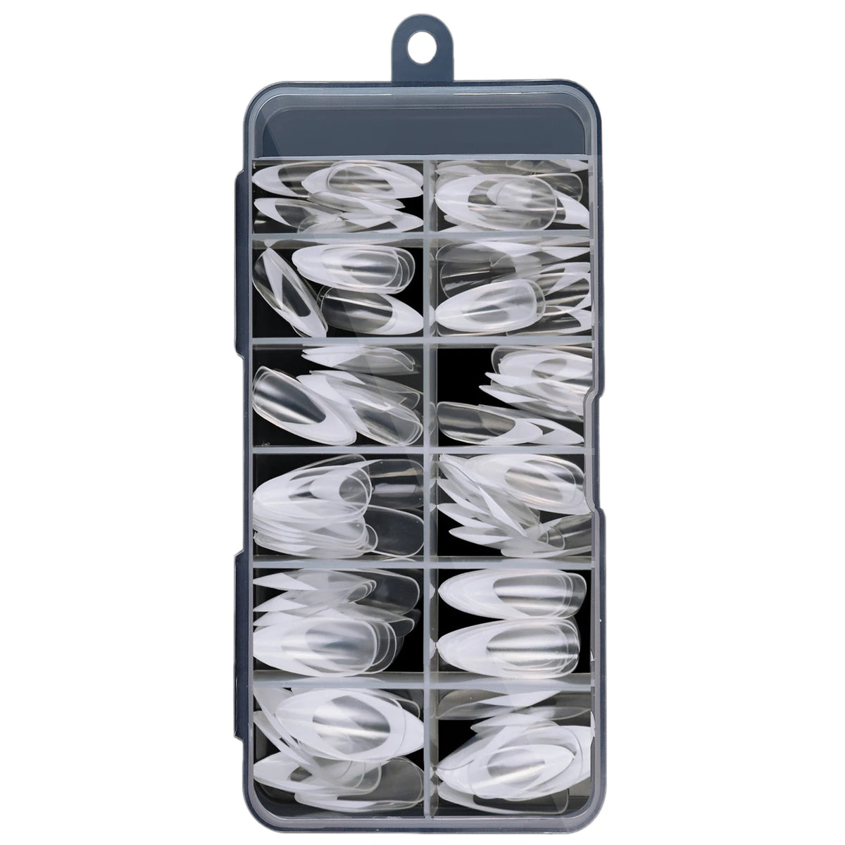120pcs French Press-On Nails Square Soft Gel Fake Nails Set