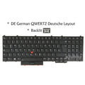 AZUBAY Backlit Keyboard Lenovo ThinkPad P50 P51 P70 P71 QWERTZ