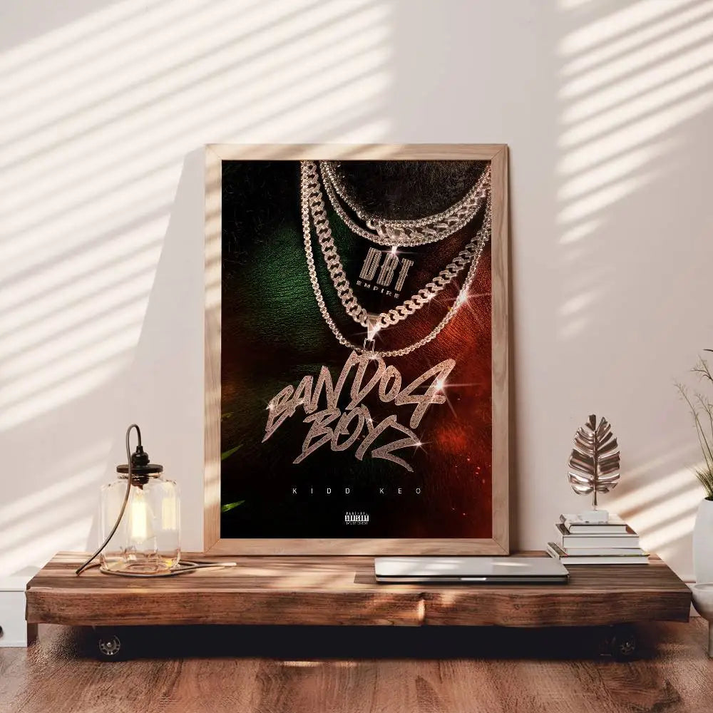 Kidd Keo Album Poster – Self-Adhesive Waterproof Wall Art