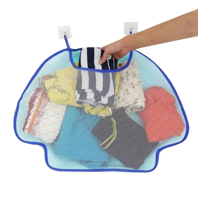 Folding Wall-Hanging Laundry Basket Oxford Cloth Hamper