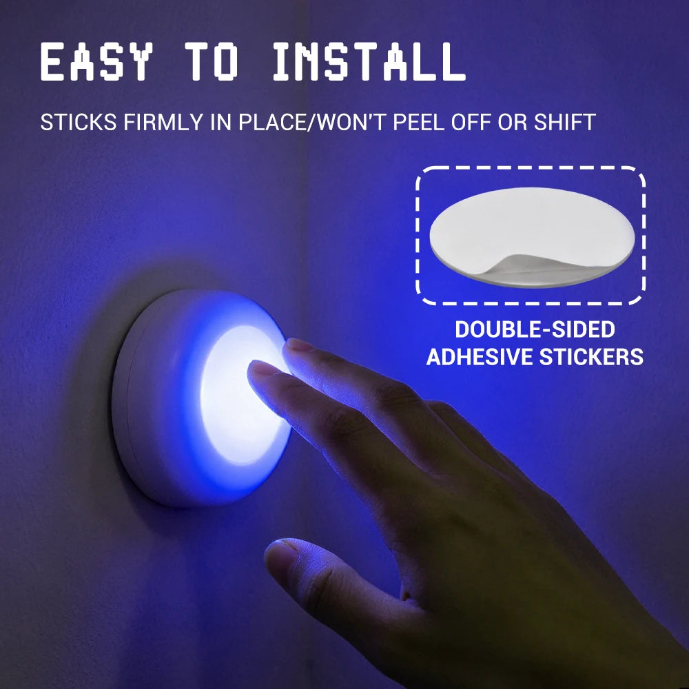 KC007 RGBW Puck Lights Kit for Bambu Lab 3D Printer – 13 Colors