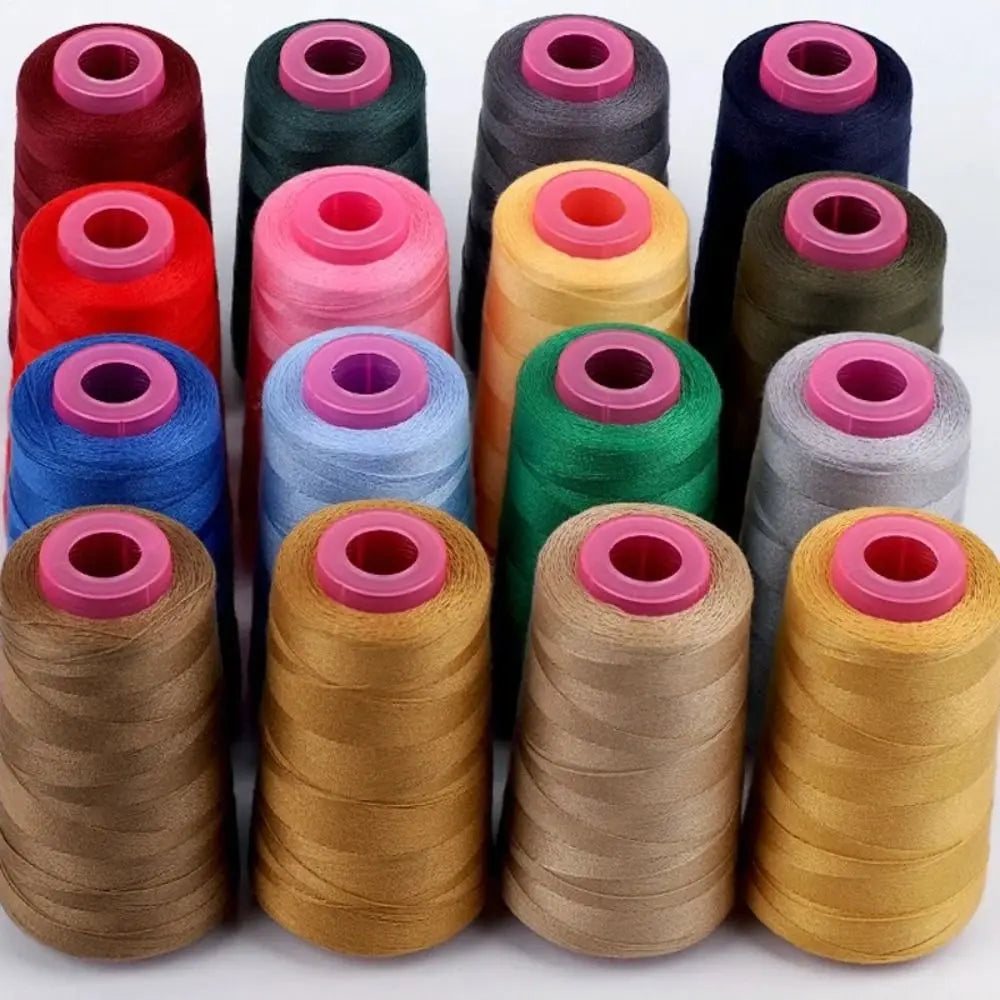 1300 Yards Thick Polyester Sewing Thread – 21 Colors