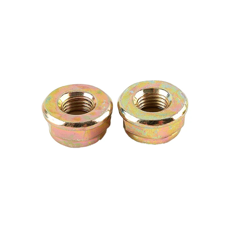 2-Pack M10x1.25 Reverse Screw Nut for Grass Trimmer Strimmer